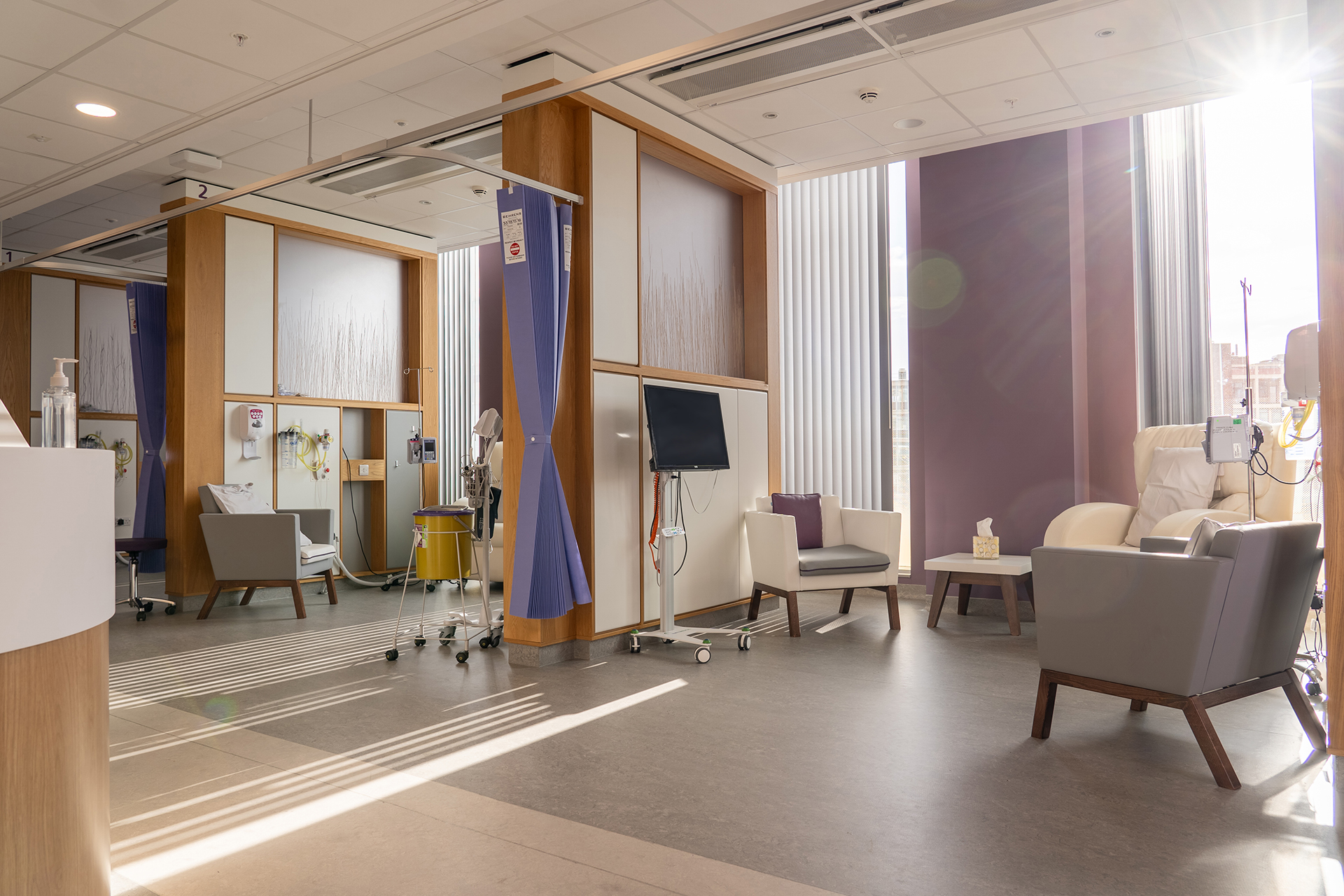 Reception at Clatterbridge Private Clinic, Liverpool